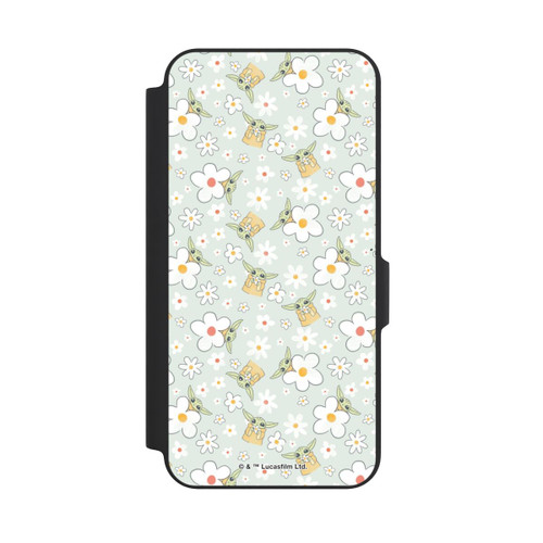 Samsung Galaxy A27 5G NIVOflip Baby Yoda Blumen Muster