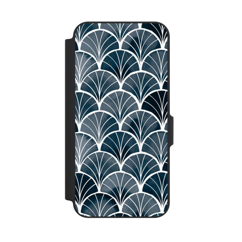 Samsung Galaxy A27 5G NIVOflip Botanische Brise Art Deco Grau