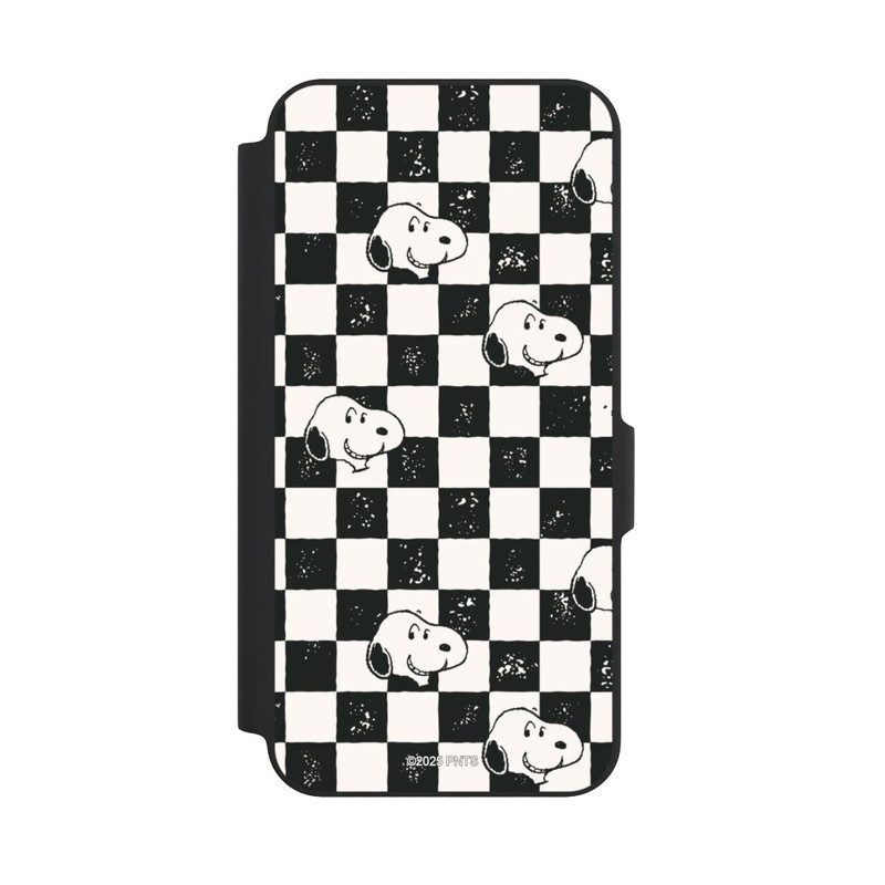 Galaxy A27 5G NIVOflip Snoopy Heads Checked Pattern