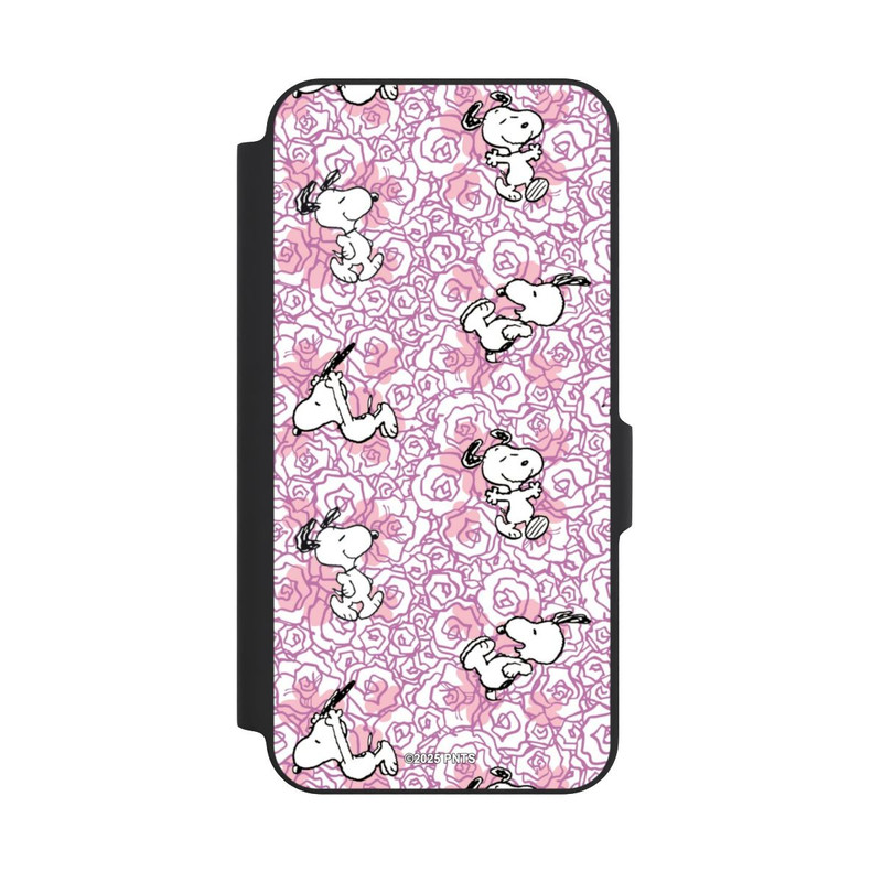 Galaxy A27 5G NIVOflip Peanuts Pink Roses Pattern