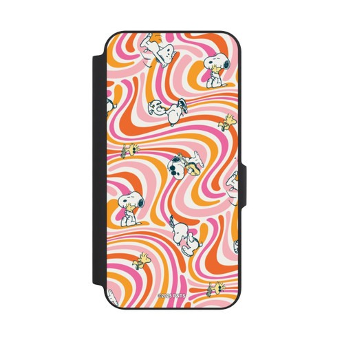 Samsung Galaxy A27 5G NIVOflip Peanuts Hippie Pattern Orange