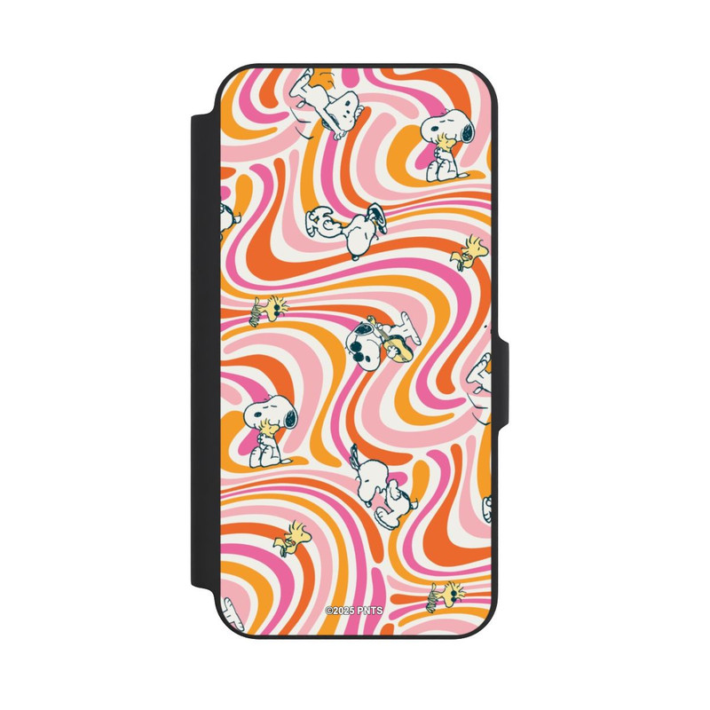 Galaxy A27 5G NIVOflip Peanuts Hippie Pattern Orange