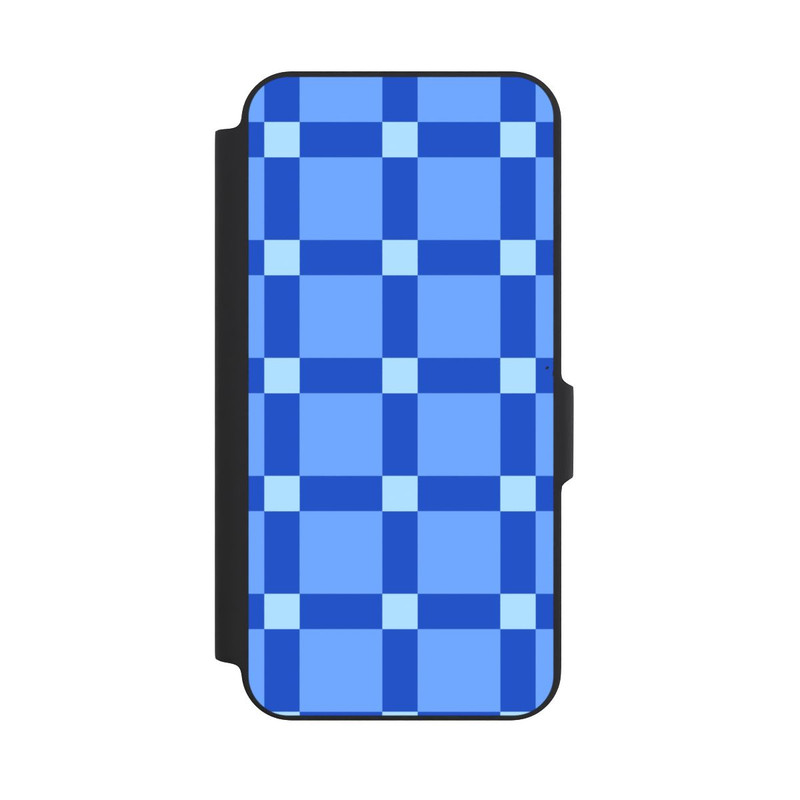 Galaxy A27 5G NIVOflip Big Blue Checked Pattern