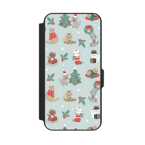 Samsung Galaxy A27 5G NIVOflip Chats Festifs dans un Payage d'Hivernal