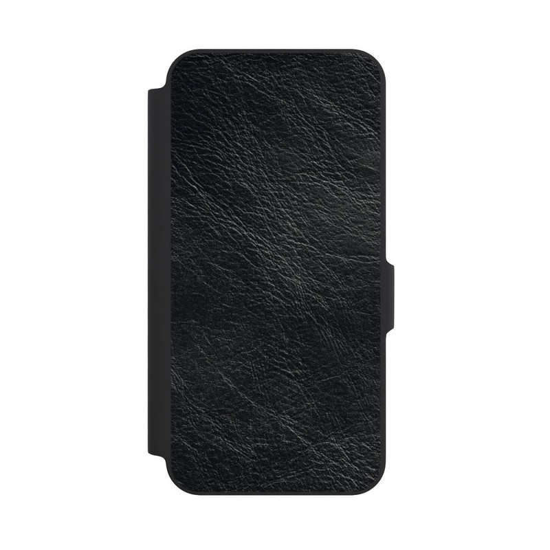 Galaxy A27 5G NIVOflip Schwarzer Lederlook Hintergrund