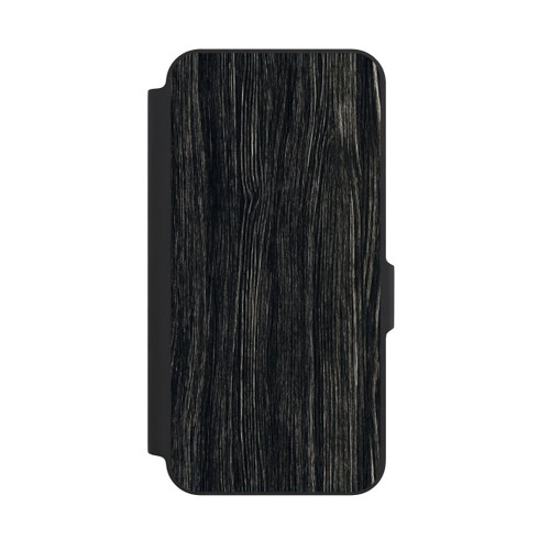 Samsung Galaxy A27 5G NIVOflip Texture du Bois Foncé