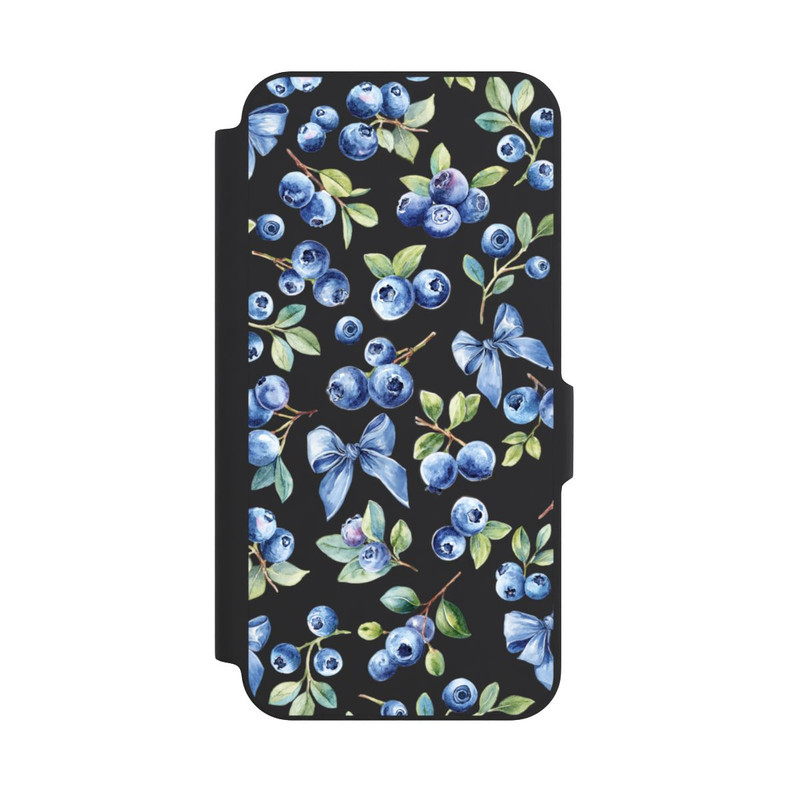 Galaxy A27 5G NIVOflip Blaubeere Schleifen Transparent mit KI