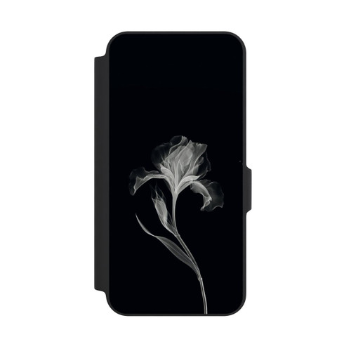 Samsung Galaxy A27 5G NIVOflip Fleur négative Gris sur noir avec IA