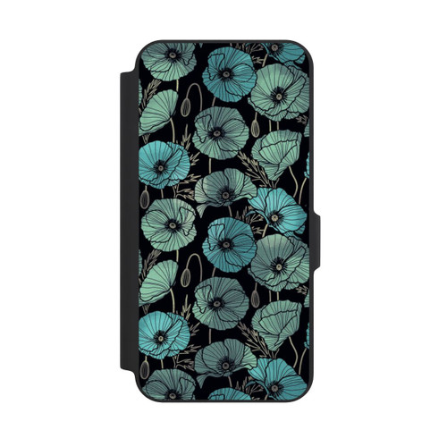 Samsung Galaxy A27 5G NIVOflip Coquelicots d'Été Verts
