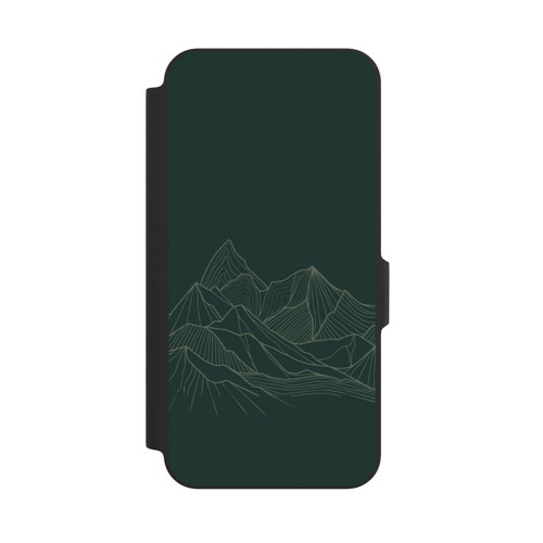 Samsung Galaxy A27 5G NIVOflip Berg Line Art Grün