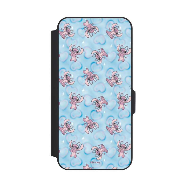 Galaxy A27 5G NIVOflip Lilo & Stitch Angel Pattern Blue Hearts