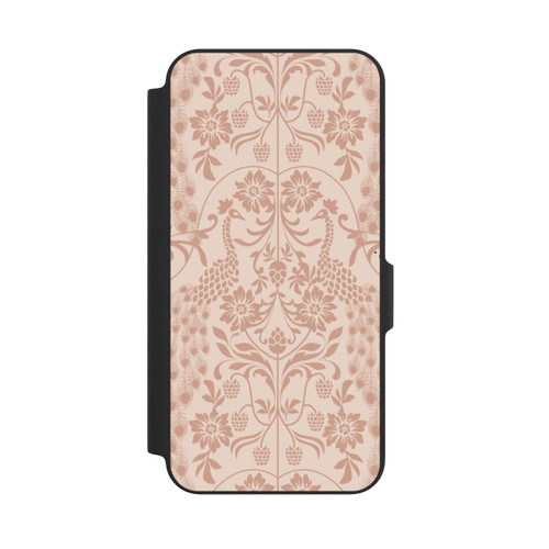 Samsung Galaxy A27 5G NIVOflip Vintage Peacock Garden Arts and Crafts Floral