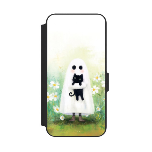 Samsung Galaxy A27 5G NIVOflip Ghost Hug for Cat Halloween with AI