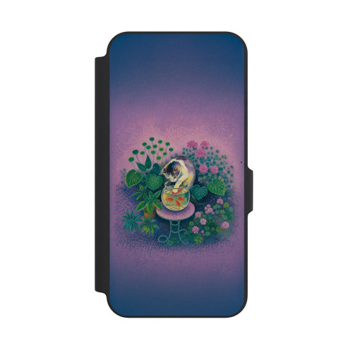Samsung Galaxy A27 5G NIVOflip Matisse's Goldfish with Fishing Cat with AI