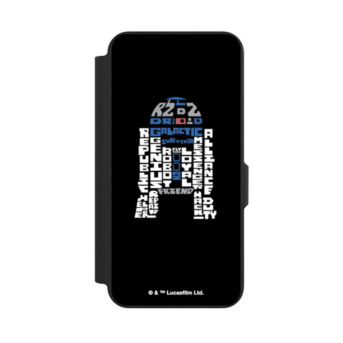 Samsung Galaxy S26 FE NIVOflip R2-D2 Typo Grafisch