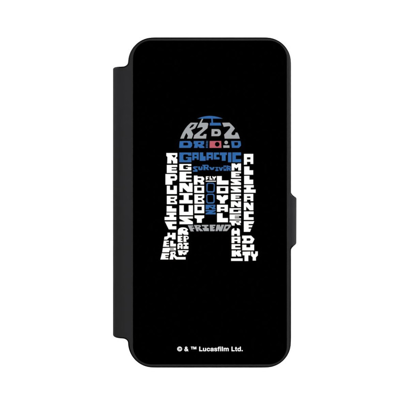 Galaxy S26 FE NIVOflip R2-D2 Typo Grafisch