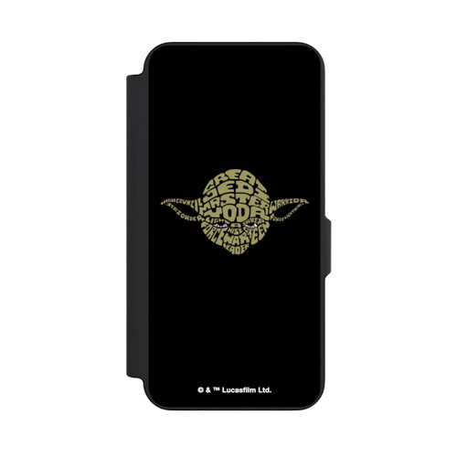 Samsung Galaxy S26 FE NIVOflip Yoda Typo Grafisch