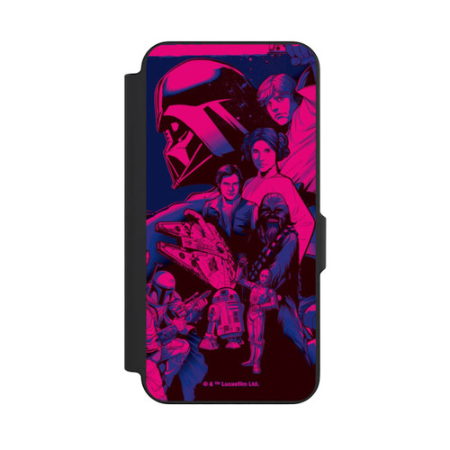 Samsung Galaxy S26 FE NIVOflip StarWars Charaktere - Ultraviolet