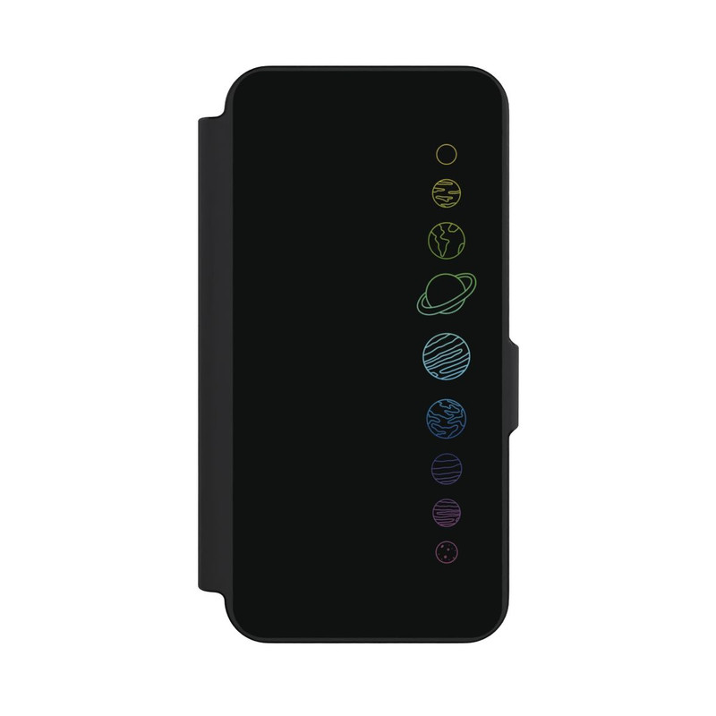 Galaxy S26 FE NIVOflip Planètes colorées