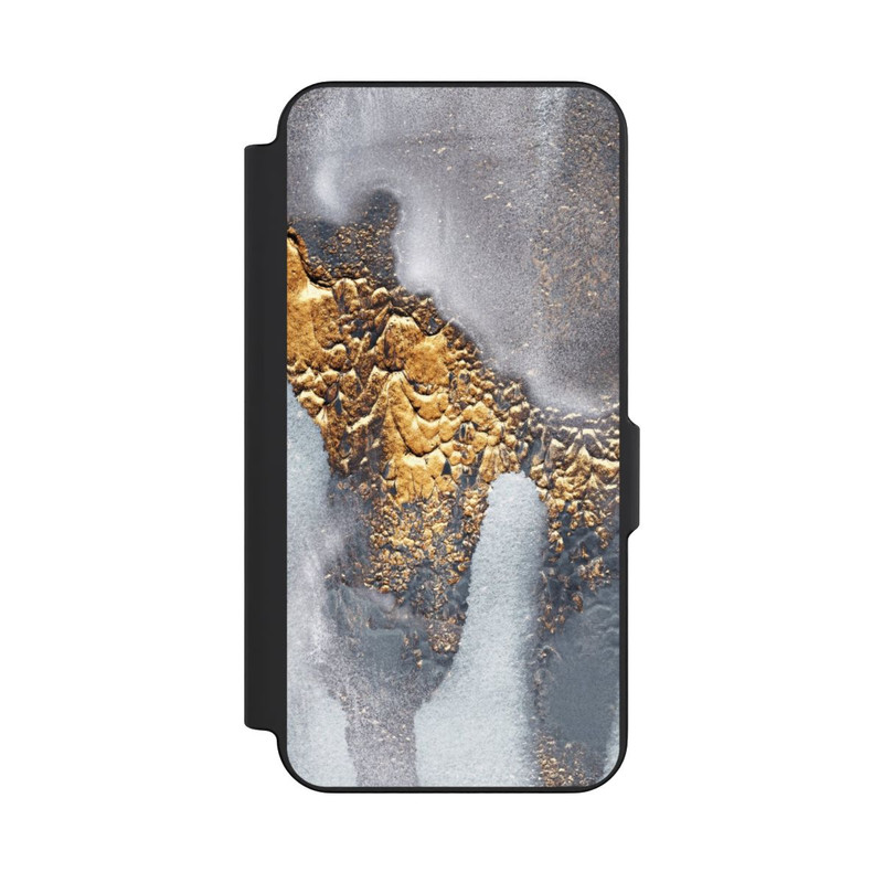 Galaxy S26 FE NIVOflip Beton-Gold-Glitzerlook