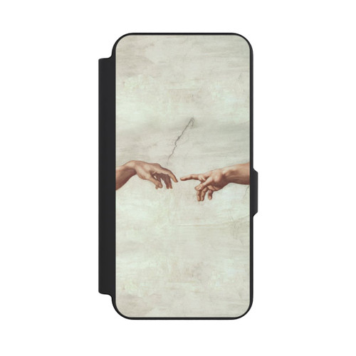 Samsung Galaxy S26 FE NIVOflip Die Hände von Gott und Adam von Michelangelo Buonarroti