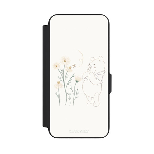 Samsung Galaxy S26 FE NIVOflip Winnie Puuh sieht sich Gänseblümchen an