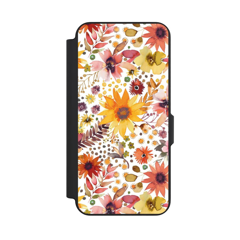 Galaxy S26 FE NIVOflip Fleurs d'aquarelle florale