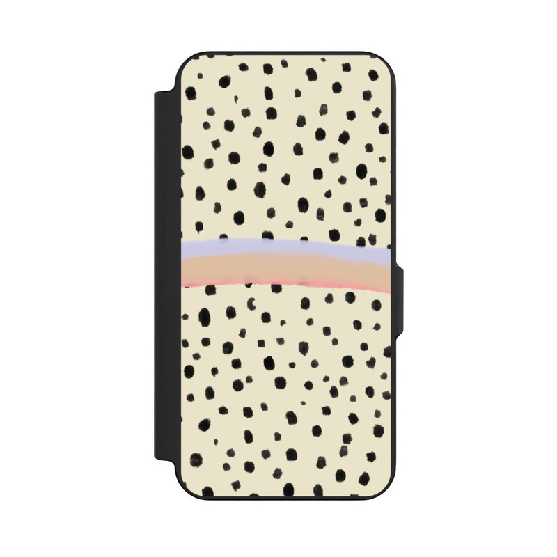 Galaxy S26 FE NIVOflip Verrücktes Leben Kunst Pastell