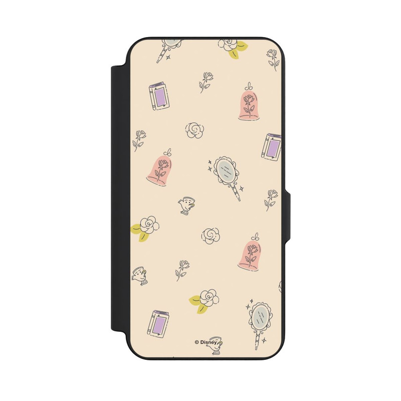 Galaxy S26 FE NIVOflip Princess Accessoires Pattern Beige Disney Princess 