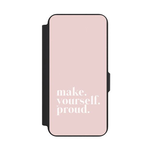 Samsung Galaxy S26 FE NIVOflip Make Yourself Proud Zitat - Altrosa