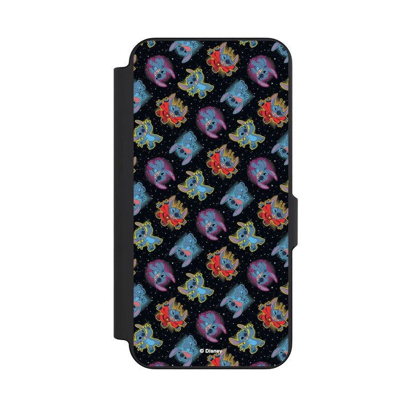 Galaxy S26 FE NIVOflip Stitch Pattern Black