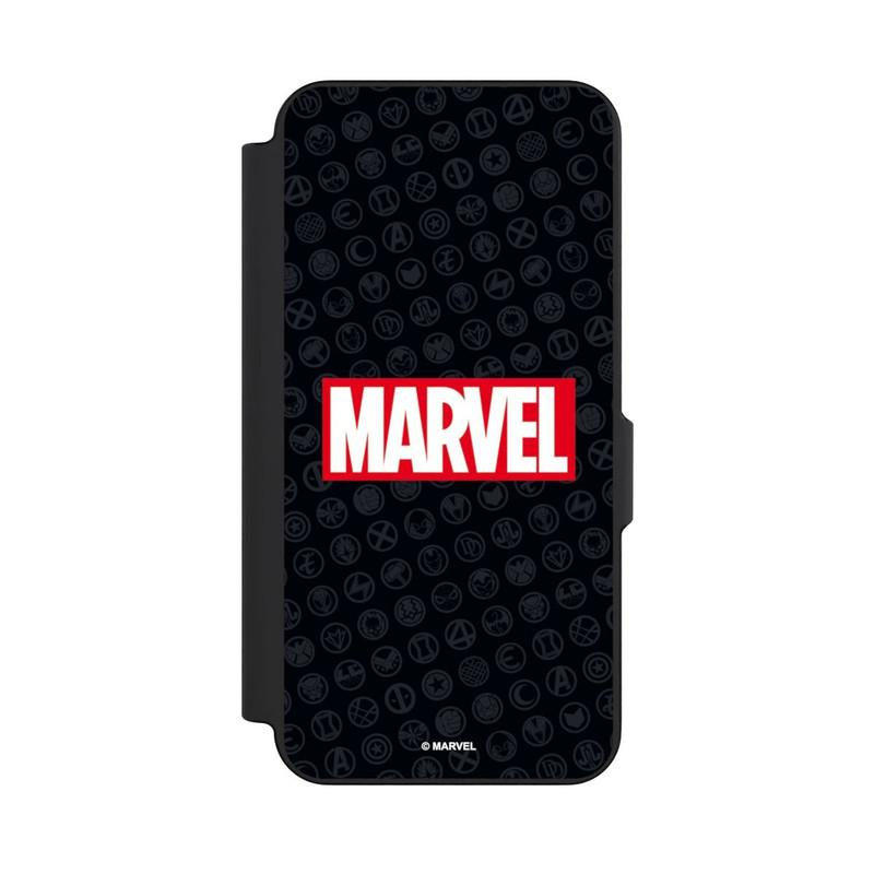 Galaxy S26 FE NIVOflip Marvel Logo Black Red 
