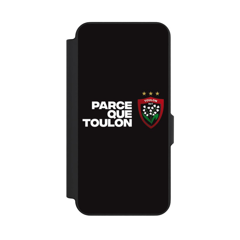 Galaxy S26 FE NIVOflip RC Toulonnais PQT Noir