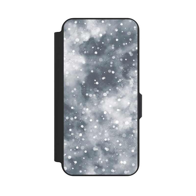 Galaxy S26 FE NIVOflip Abstrakter Winterschneehimmel