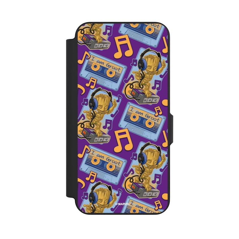 Galaxy S26 FE NIVOflip Groot Comic Headphones Guardians of the Galaxy