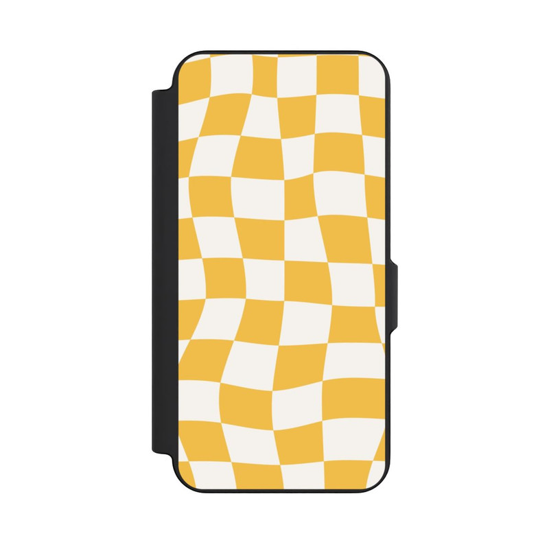 Galaxy S26 FE NIVOflip Damier jaune