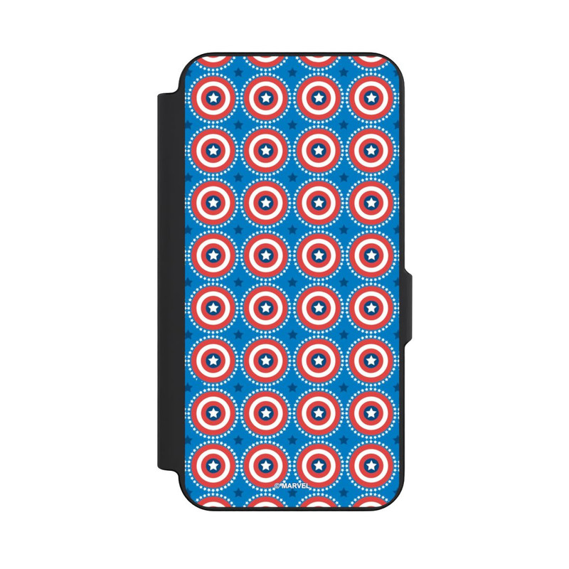 Galaxy S26 FE NIVOflip Captain American Shield Pattern