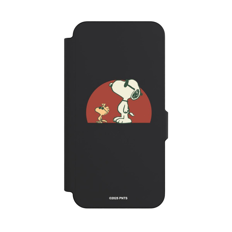 Galaxy S26 FE NIVOflip Snoopy Woodstock Far Out transparent
