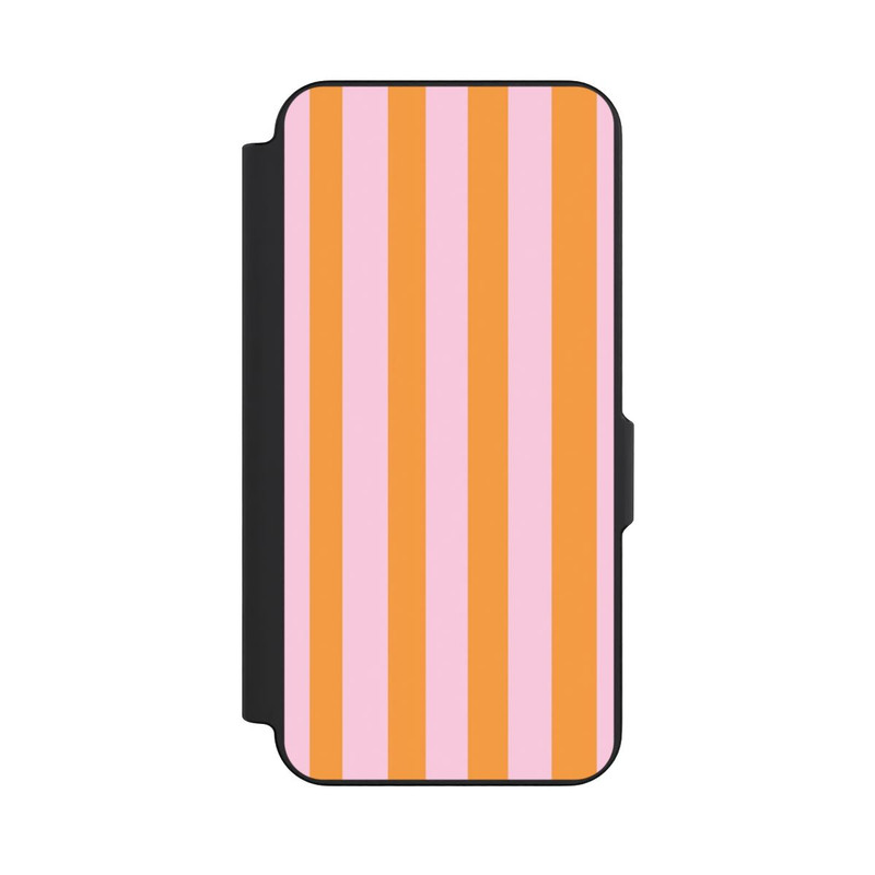 Galaxy S26 FE NIVOflip Orange Rosa Streifen