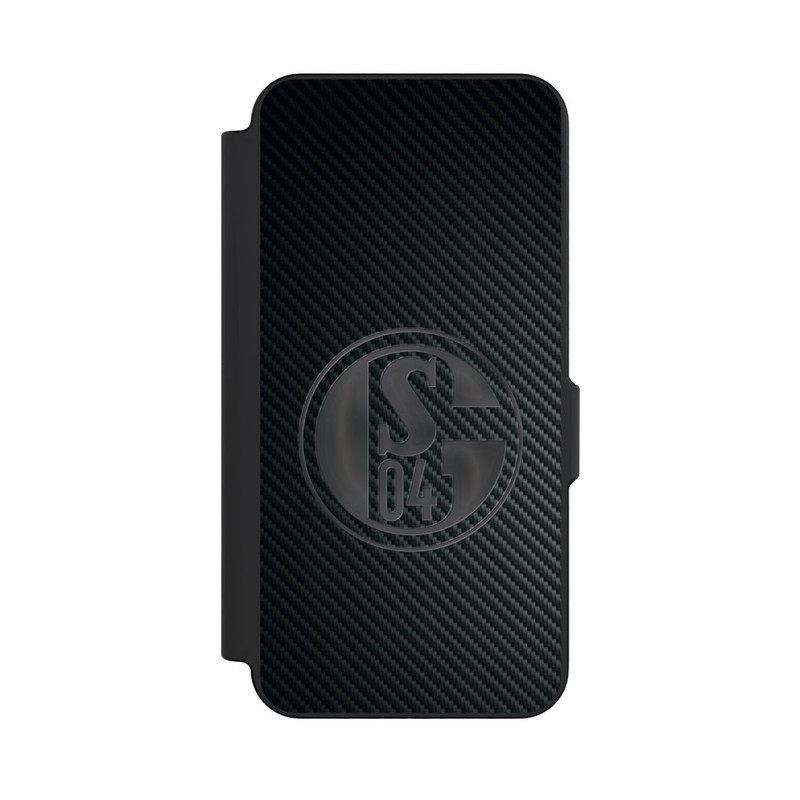 Galaxy S26 FE NIVOflip Schalke 04 Carbon Look