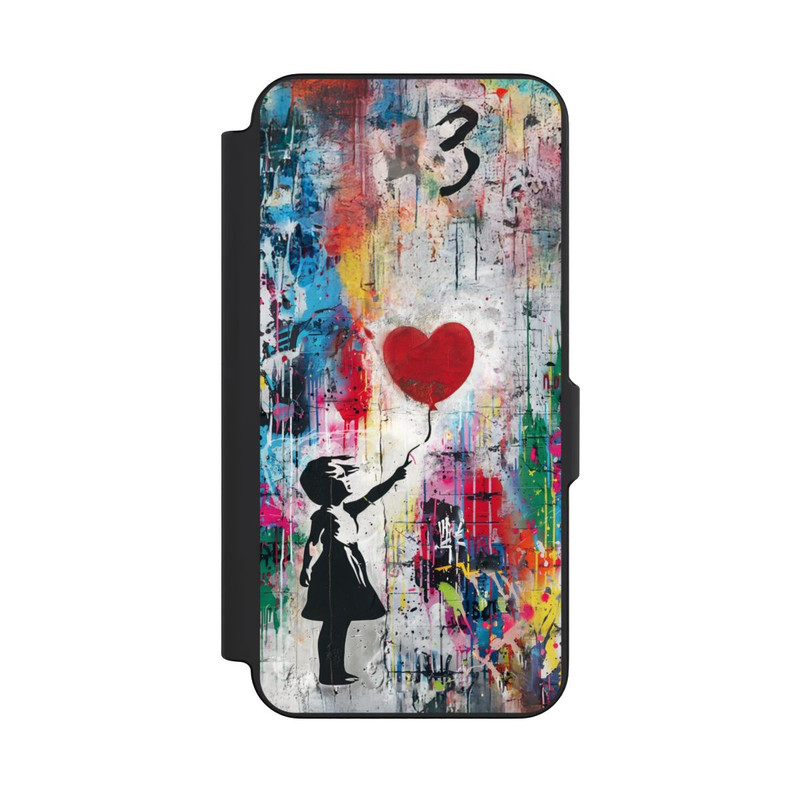 Galaxy S26 FE NIVOflip Balloon Girl Colorful
