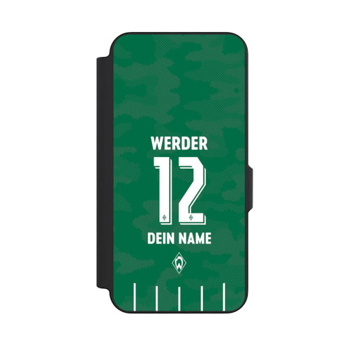 Samsung Galaxy S26 FE NIVOflip Werder Bremen Trikot Personalisierbar 25-26