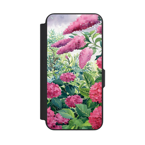 Samsung Galaxy S26 FE NIVOflip Garden Hydrangeas and Buddleia by Christopher Ryland