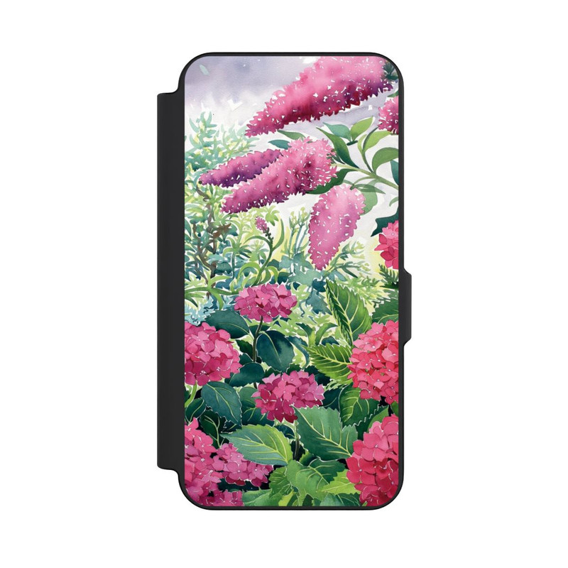 Galaxy S26 FE NIVOflip Garden Hydrangeas and Buddleia by Christopher Ryland