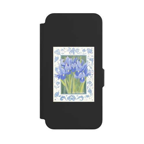 Samsung Galaxy S26 FE NIVOflip Blue Iris, by Jennifer Abbott