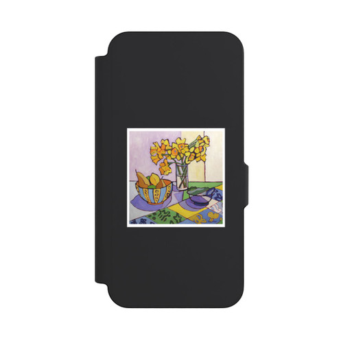 Samsung Galaxy S26 FE NIVOflip Daffodil Patchwork, 2023, by Catherine J Martzloff