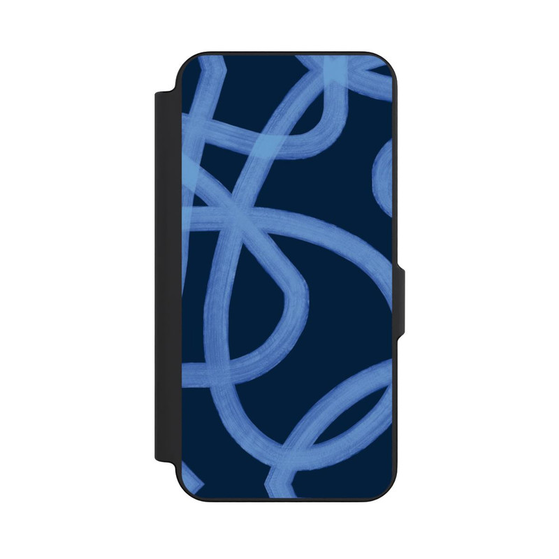Galaxy S26 FE NIVOflip Laced Up Tones of Blue