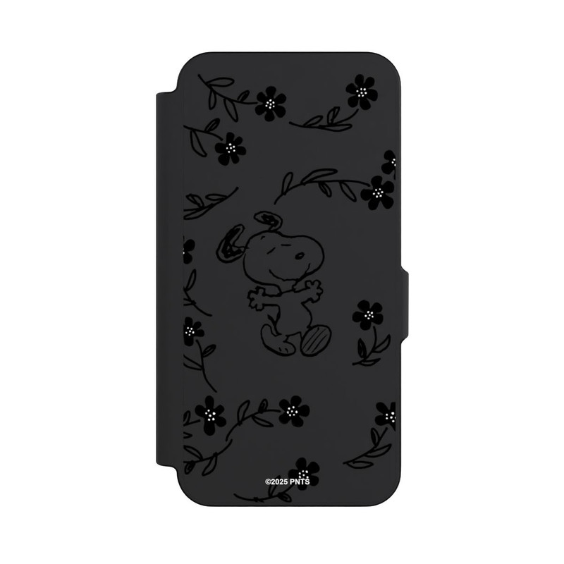 Galaxy S26 FE NIVOflip Snoopy und Flowers Transparent