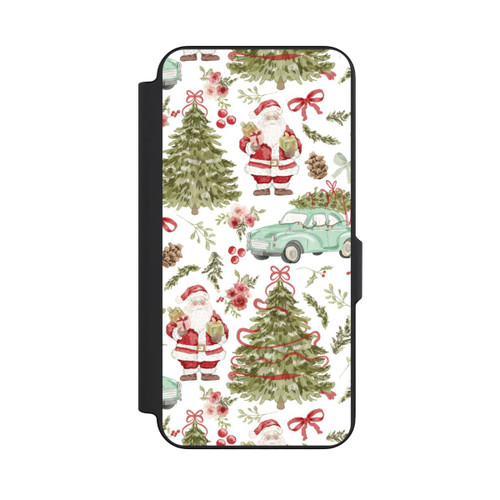 Samsung Galaxy S26 FE NIVOflip Weihnachtsfreude Vintage Muster 
