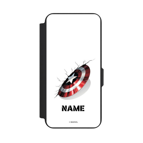Samsung Galaxy S26 FE NIVOflip Captain America Shield Personalisierbar